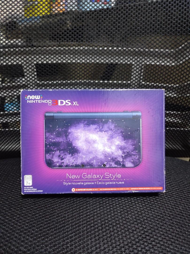 New 3ds xl galaxy edition ( IPS BOTTOM SCREEN) complete, Video Gaming