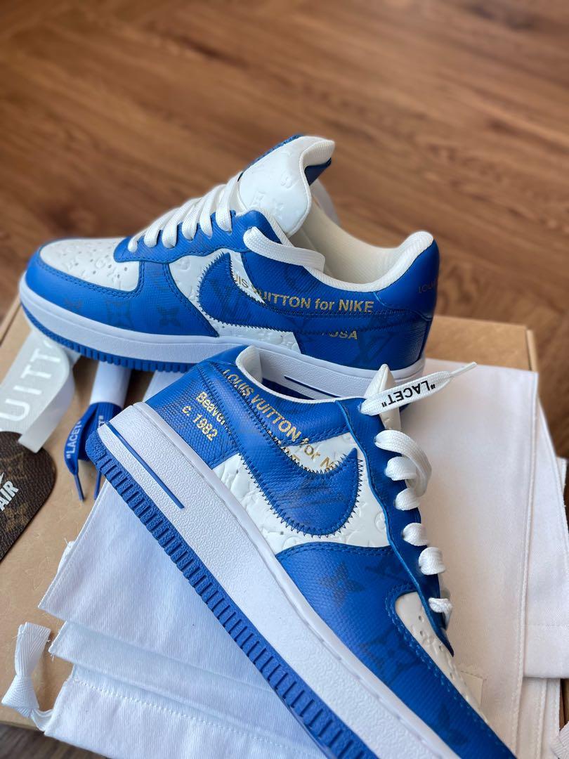 The Louis Vuitton x Nike Air Force 1's Covert Journey to the Resell Market