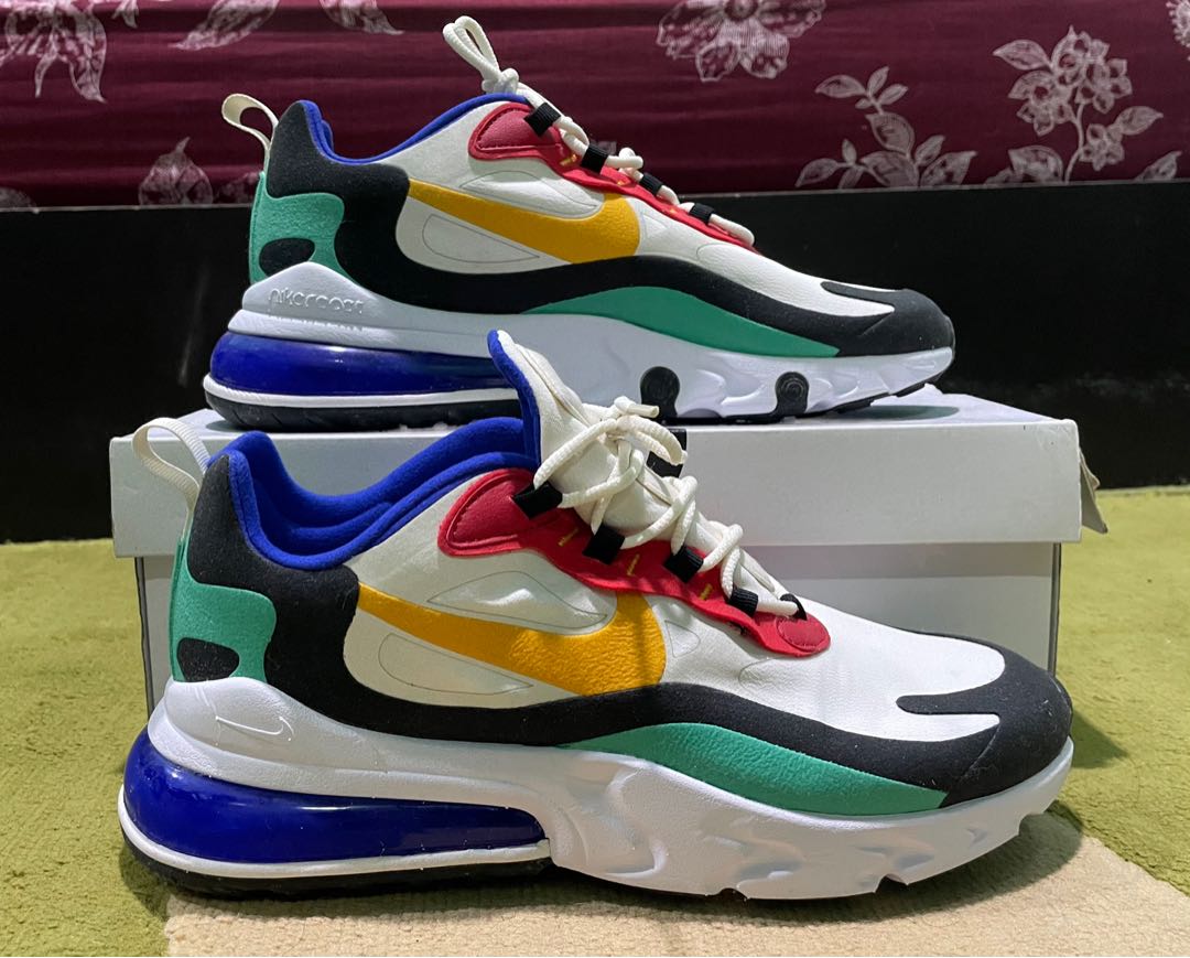NIKE AIR MAX 270 REACT BAUHAUS Men s Fashion Footwear