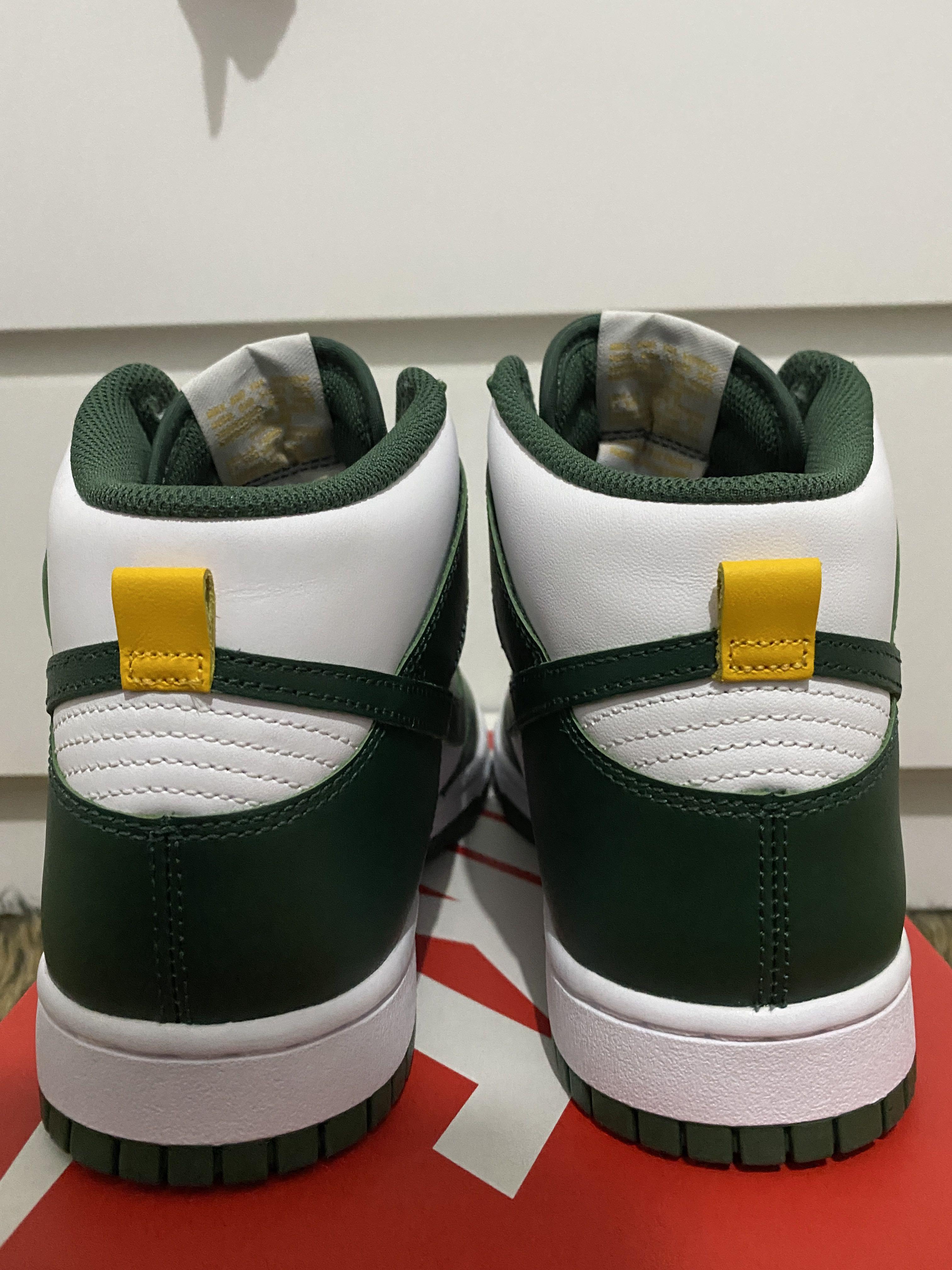 jordan dunk high green