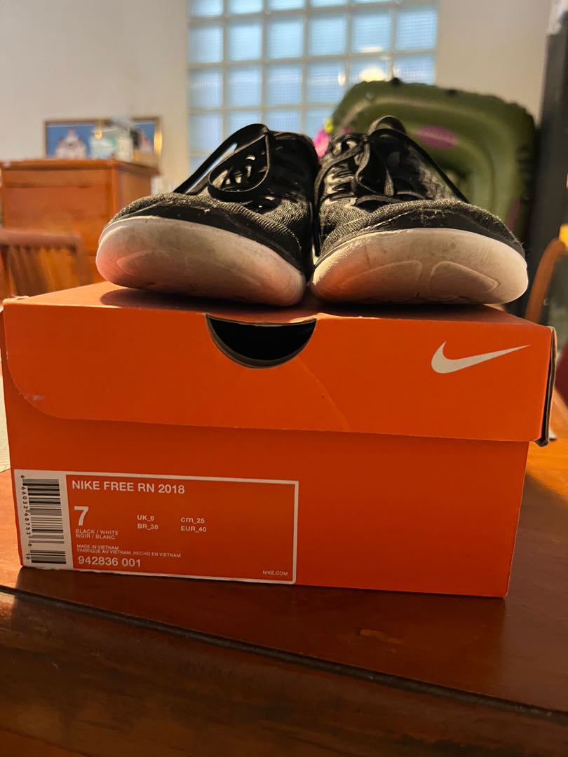 Nike free run box hotsell