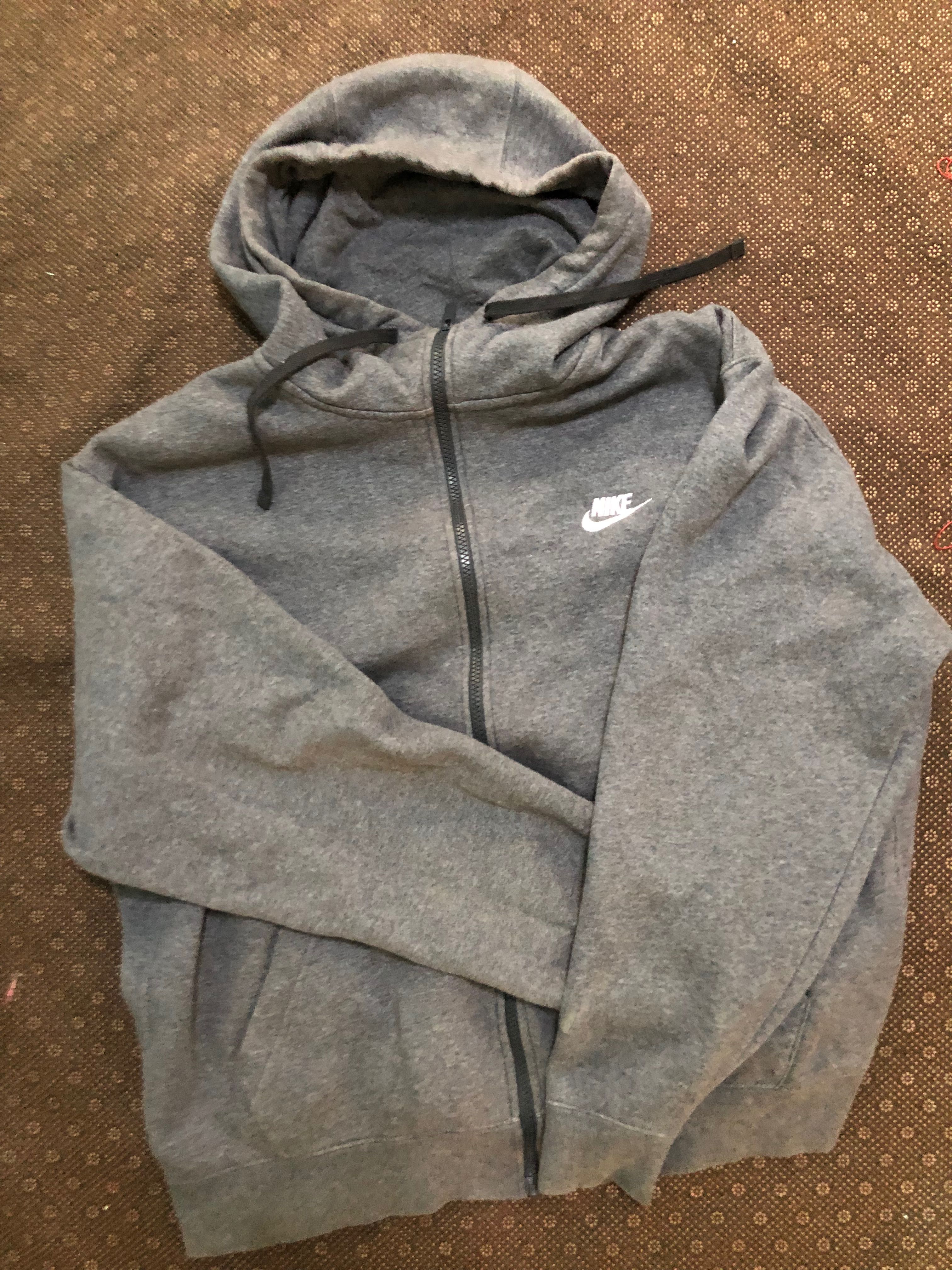Nike discount grey parka