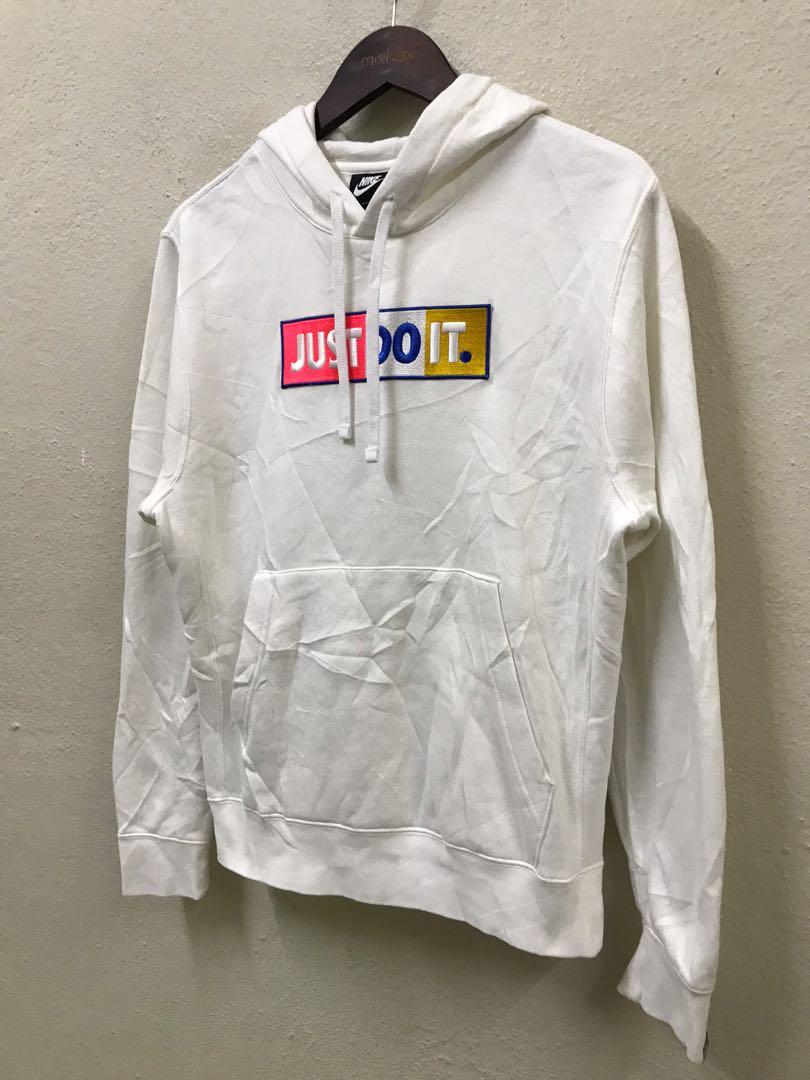 NIKE Just Do It Hoodie Sweatshirt Men s Fashion Coats Jackets