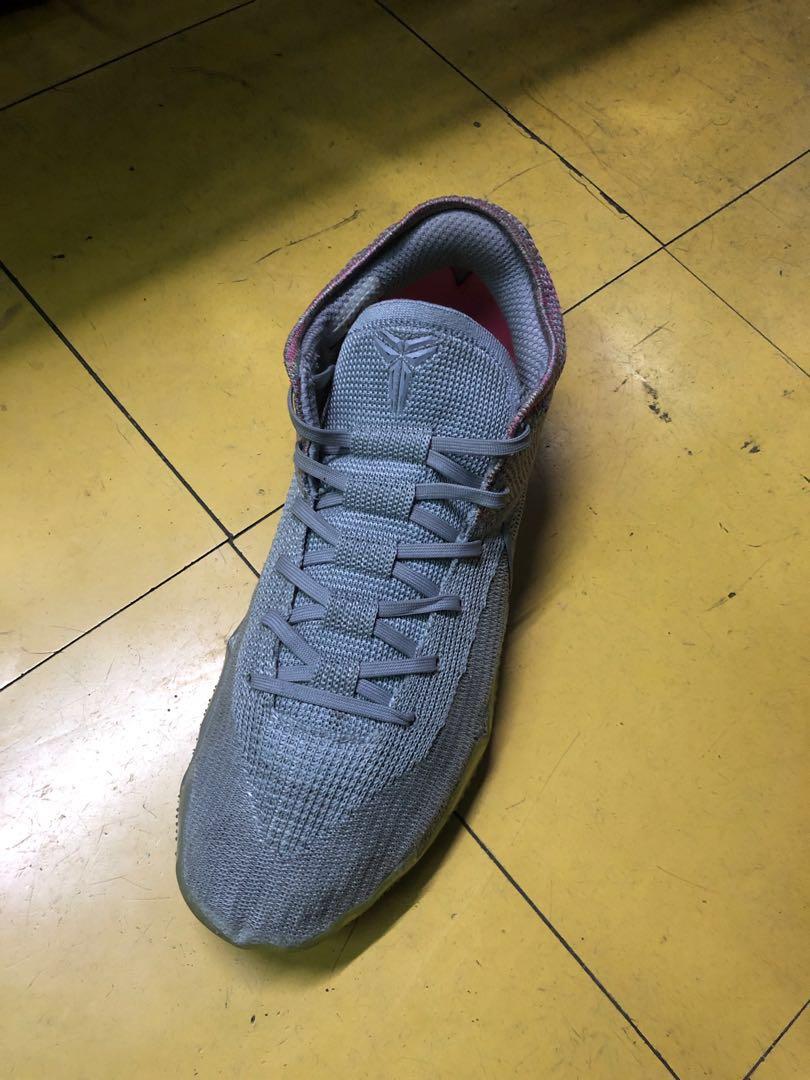 Nike Kobe NXT 360 Grey Multicolor(12 US M) (Category: Sneakers) located in Baguio. Submitted by master_of_brands (Listing ID 1173638210, Image 2). Description: Authentic Nike Kobe NXT 360 Grey Multi-color Size 12 US M/30 cm/46 Europe Issue: resolved already. Stitched see last pic for details Used Minimal signs of usage Outsole 8/10 No OG box Still in good condition .