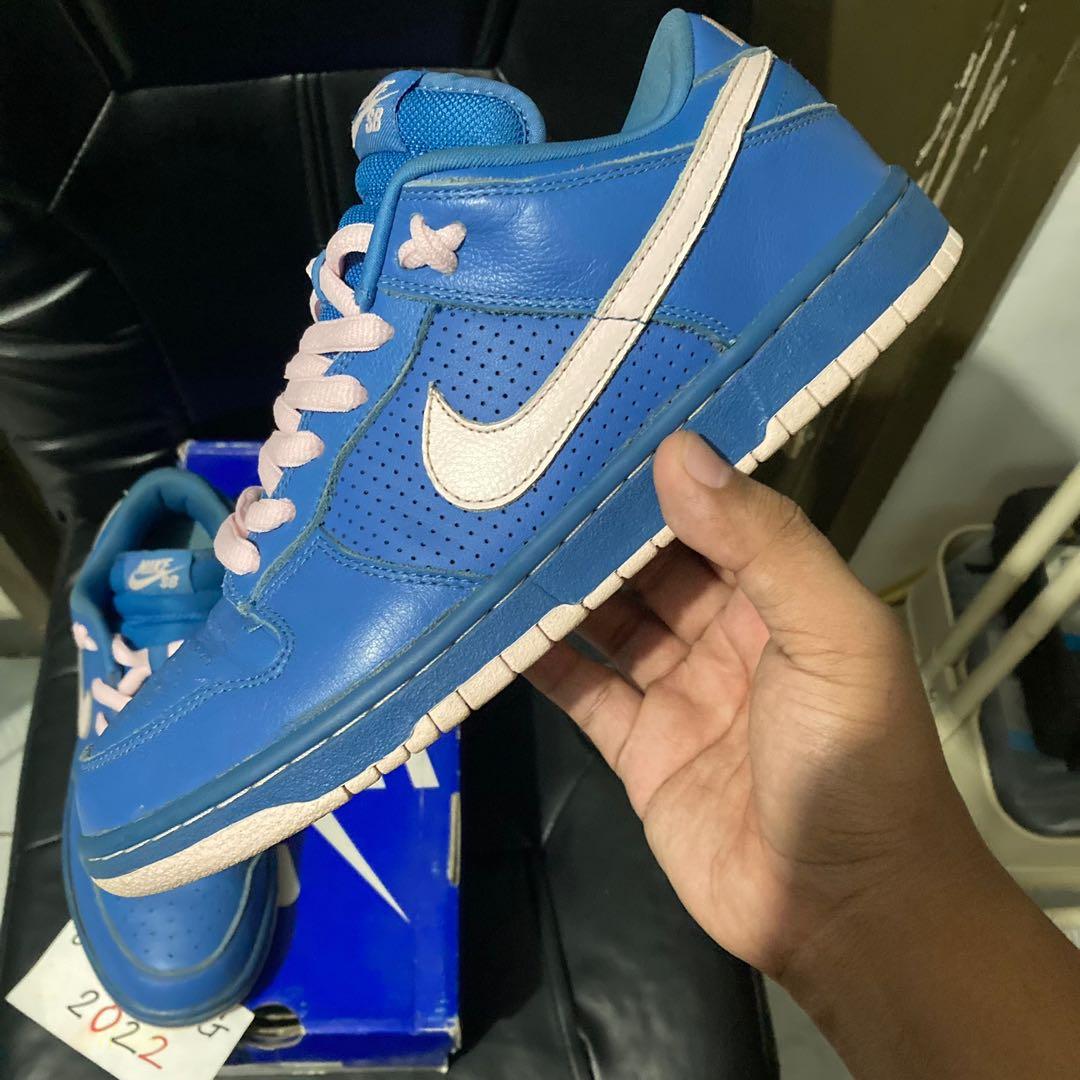Nike SB Dunks Low 'Blue Pink Ice', Men's Fashion, Footwear, Sneakers on