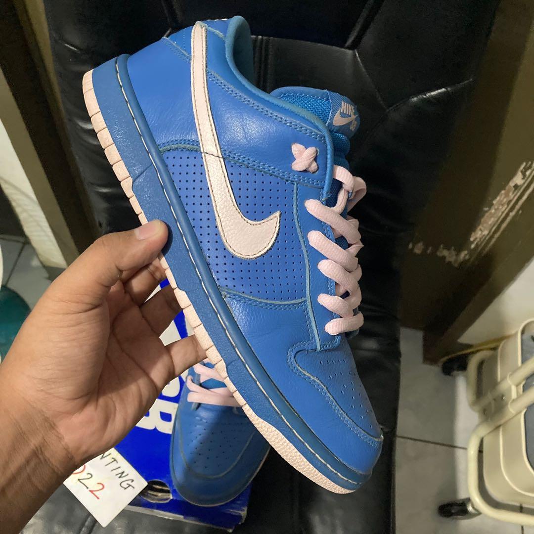 Nike SB Dunks Low 'Blue Pink Ice', Men's Fashion, Footwear, Sneakers on