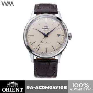 Orient Bambino 38mm Cream Dial Mechanical Classic Automatic Leather Dress Watch RA-AC0M04Y10B