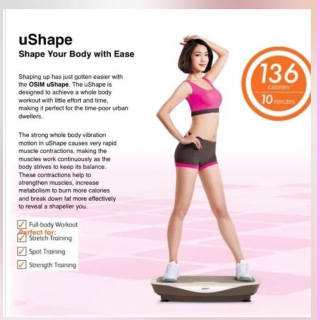 OSIM uShape Usual Price 699 Health Nutrition Massage Devices on Carousell