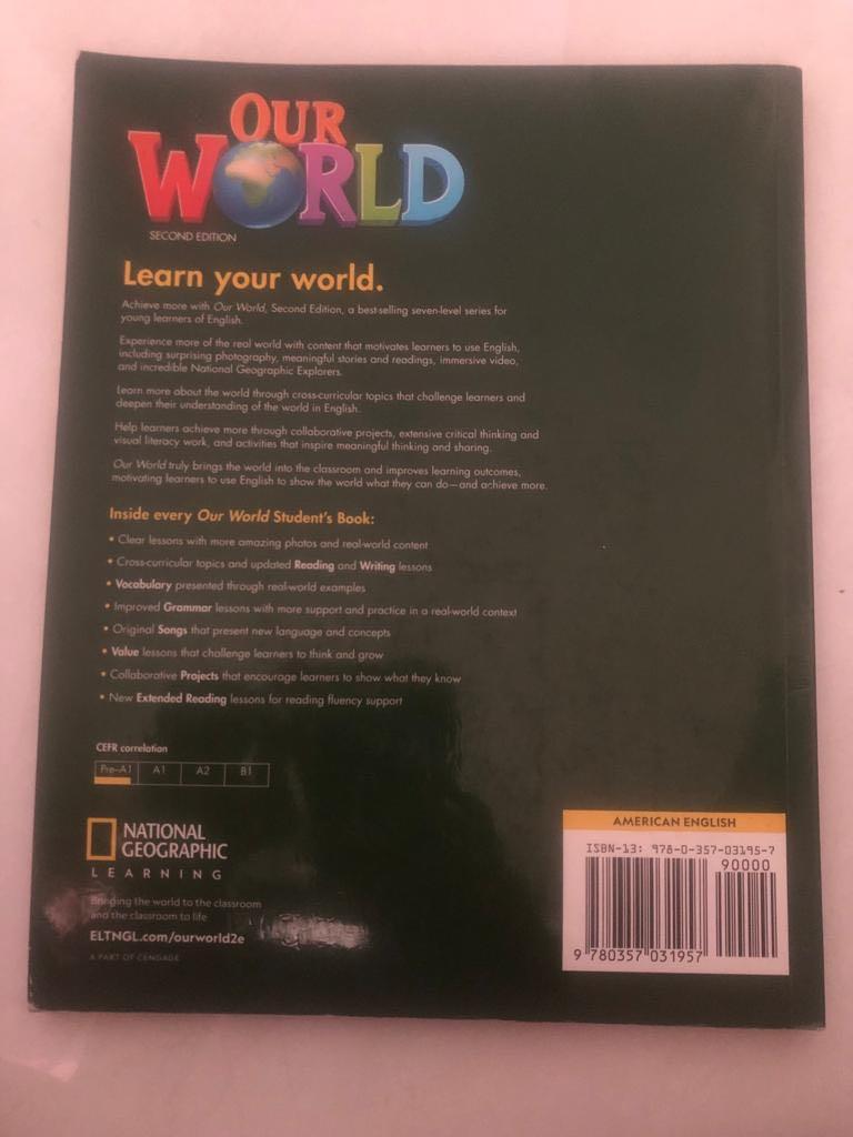 Our World level 1 second edition National Geographic, Buku & Alat Tulis ...