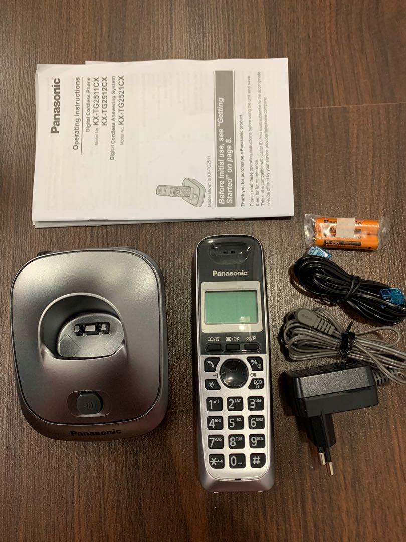 Panasonic Cordless Phone, TV & Home Appliances, Other Home Appliances