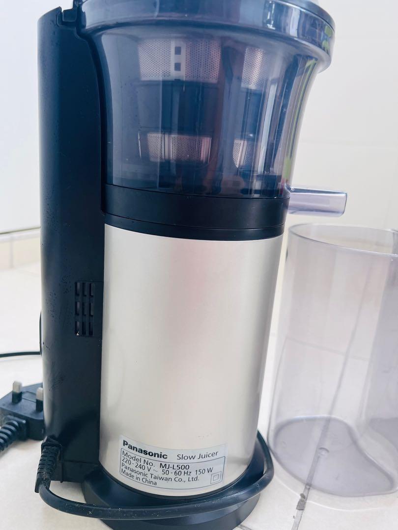Panasonic Slow Juicer MJL500, TV & Home Appliances, Kitchen Appliances