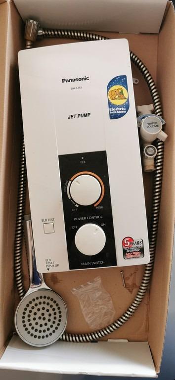 Panasonic Water Heater (pump not working only), Furniture u0026 Home Living,  Bathroom u0026 Kitchen Fixtures on Carousell
