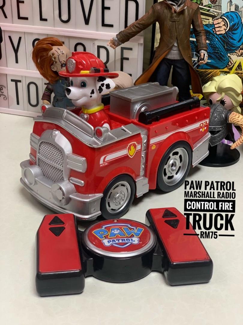 Paw patrol marshall radio control fire truck clearance