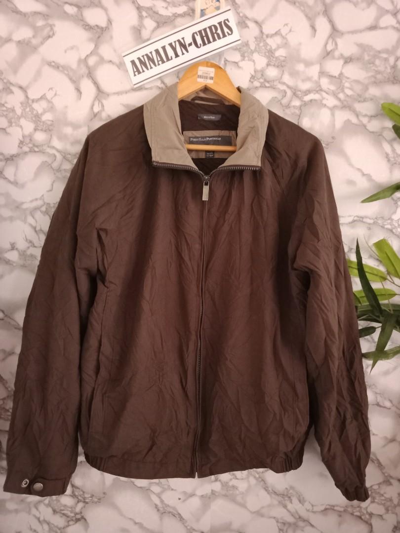 Perry ellis portfolio outlet microfiber jacket