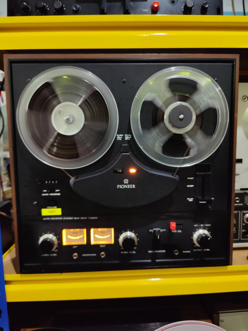 PIONEER T-6000 REEL TO REEL TAPE RECORDER, Audio, Other Audio Equipment on  Carousell