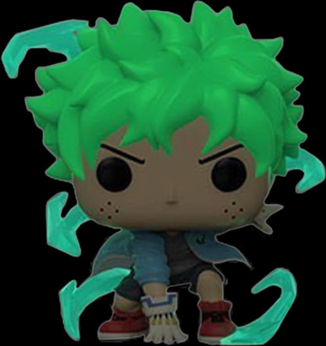 Funko Pop! My Hero Academia - Set of 6 - Deku w/Gloves, FatGum (Slim Form),  Hawks, Kyoka Jiro, Yuga Aoyama and Inasa Yoarashi