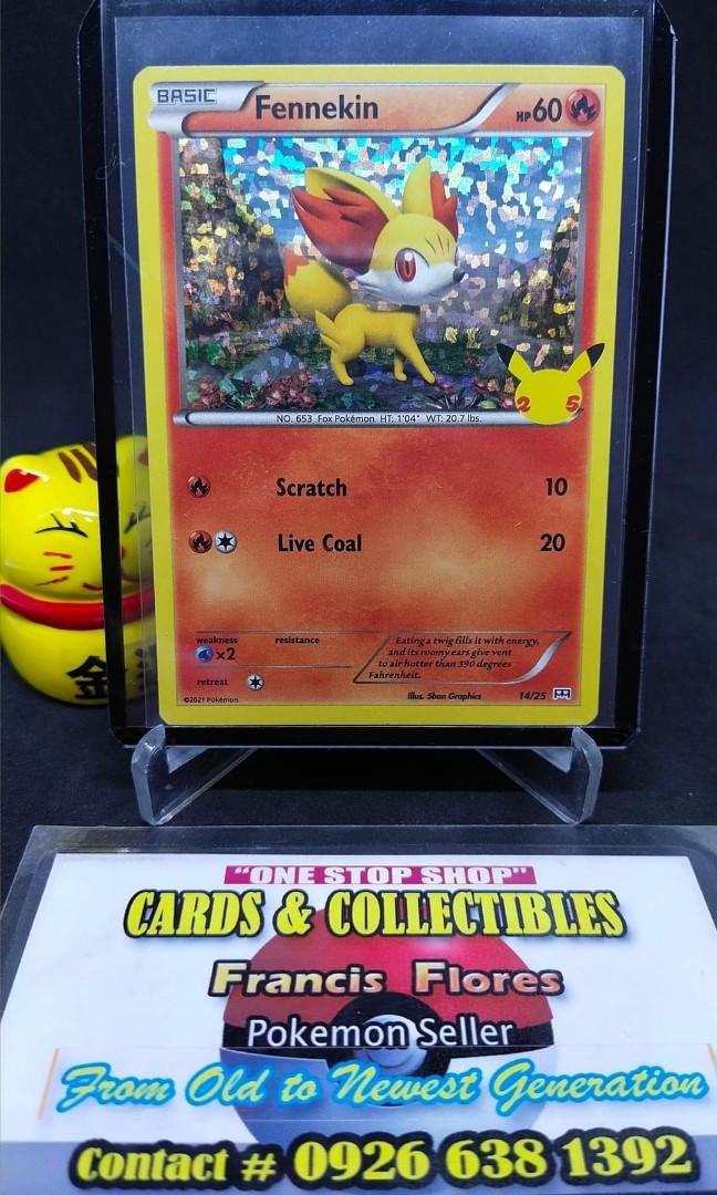 fennekin pokemon card mcdonalds Fennekin 14/25 Non-Holo Pokemon Card (McDonalds Collection 2021) + 1x  TitanCards® Toploader : Amazon.co.uk: Toys & Games main image 0
