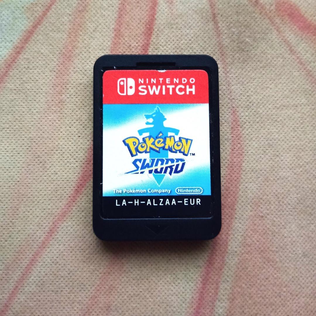 Pokemon sword and shield cartridge top