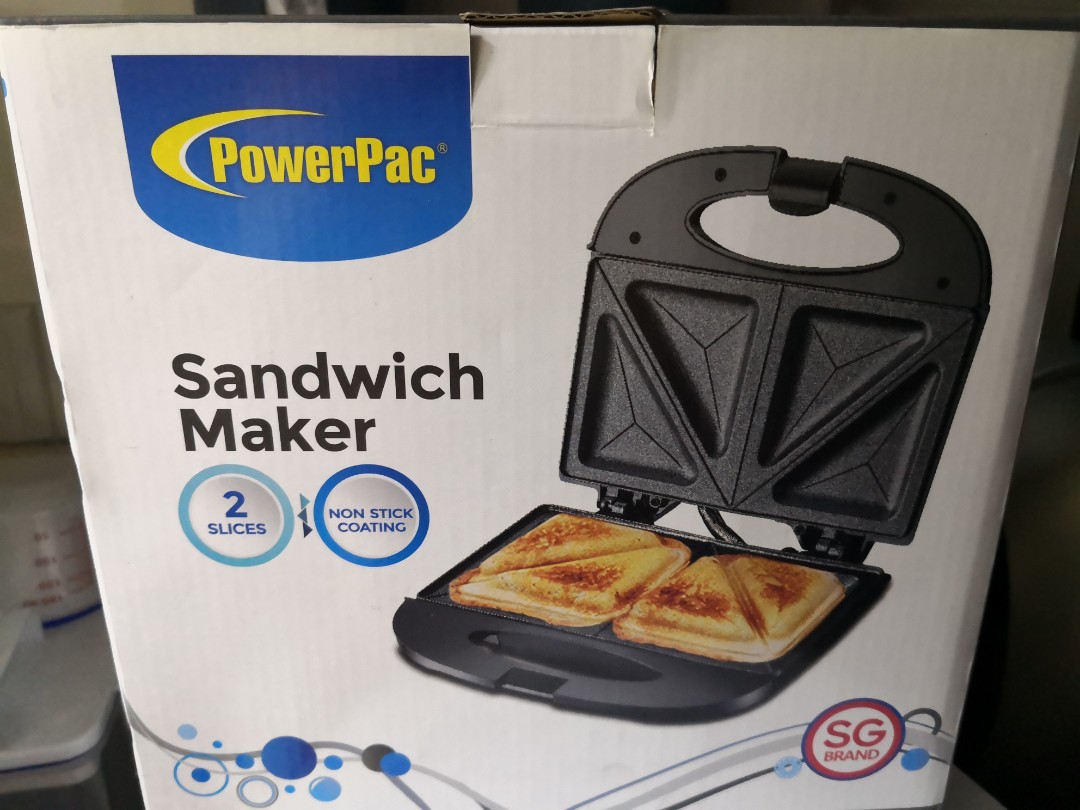 Powerpac Sandwich Maker, TV & Home Appliances, Kitchen Appliances, Breadmakers on Carousell