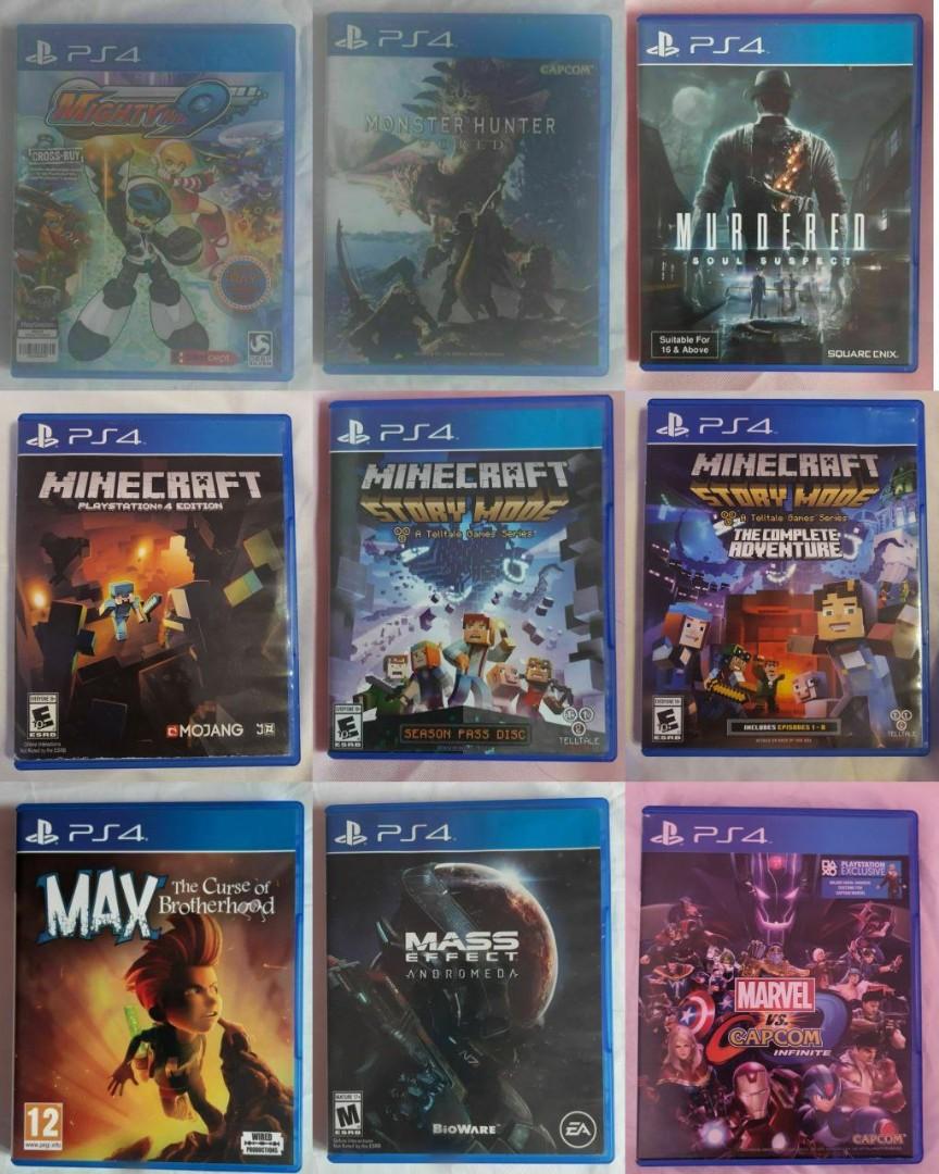 A list of shop all ps4 games