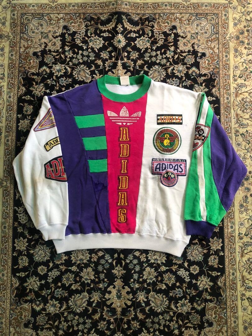 Rare Vintage Adidas Sweatshirt Men s Fashion Tops Sets