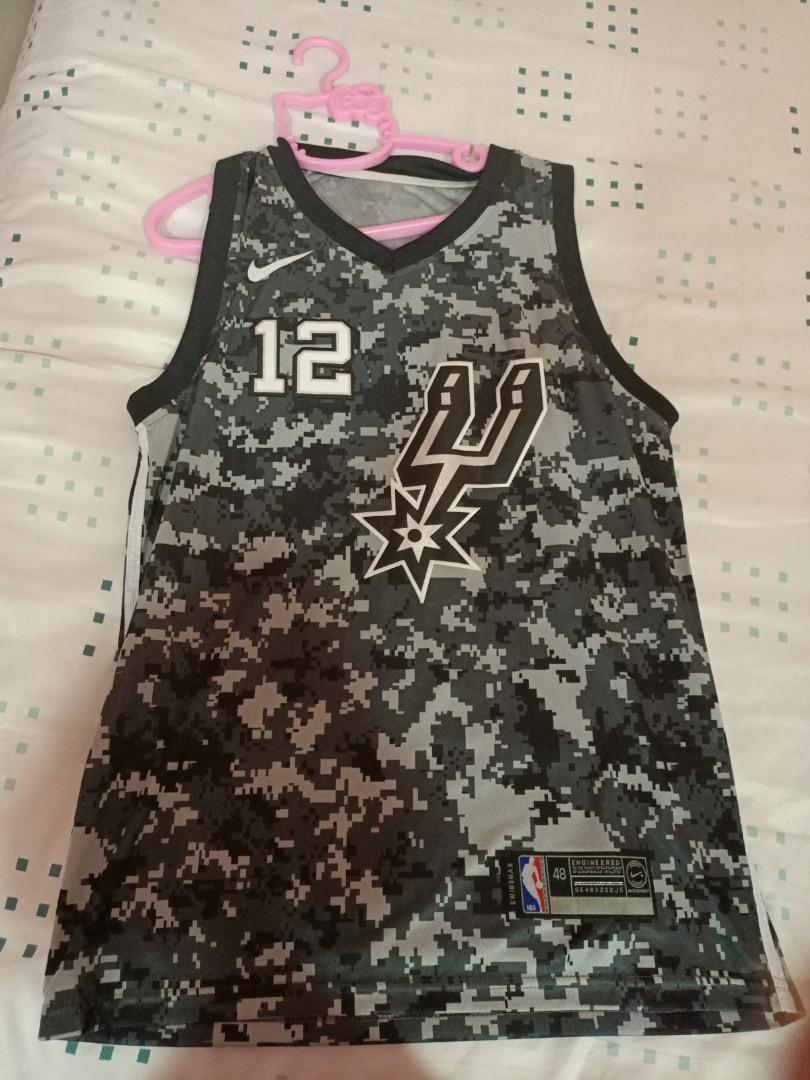 Adidas NBA Jersey San Antonio Spurs Kawhi Leonard Black sz 3X