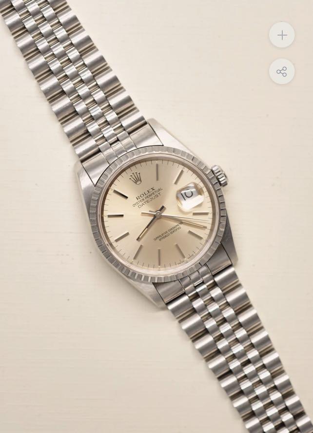 Rolex Datejust 'SUNKISSED' DIAL 1991 / 16220, Luxury, Watches on Carousell