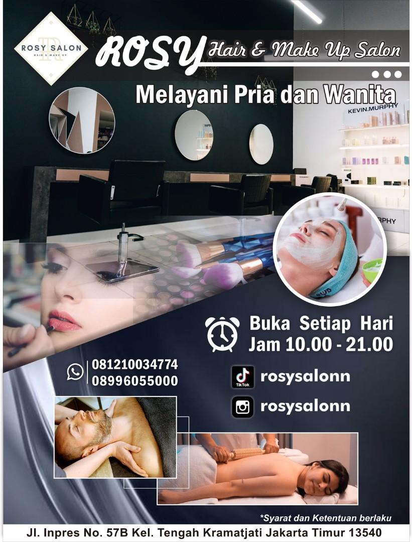 Rosy Hair & Make Up Salon, Jasa, Beauty Services di Carousell Rosy Hair & Make Up Salon, Jasa, Beauty Services di Carousell