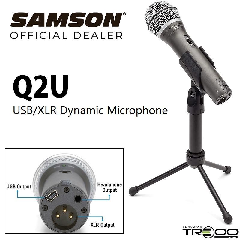 [Official] Samson Q2U Recording and Podcasting Pack USB Cardioid