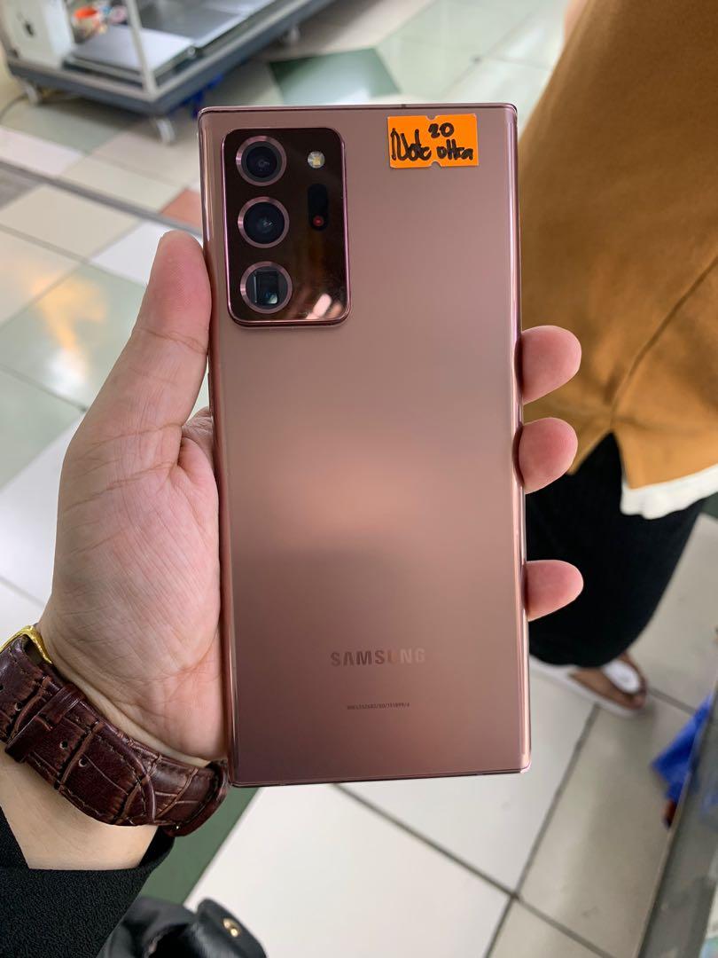 SAMSUNG NOTE 20 ULTRA 8/256 NTC APPROVED NK ISSUE (Category: Samsung) located in Pasig City. Submitted by fairgadgetshop (Listing ID 1175438086, Image 1). Description: SALE OR SWAP (BUY & SELL) PRICE: 32,500 Selling Preloved: SAMSUNG NOTE 20 ULTRA 8/256 NTC APPROVED 9/10 Smoothness NTC APPROVED Dualsim Openline No hidden account No hidden issue Test all you want Inclusions: Charger (REPLACEMENT) Mode of Payment: Cash, Bank Transfer, Gcash, Credit