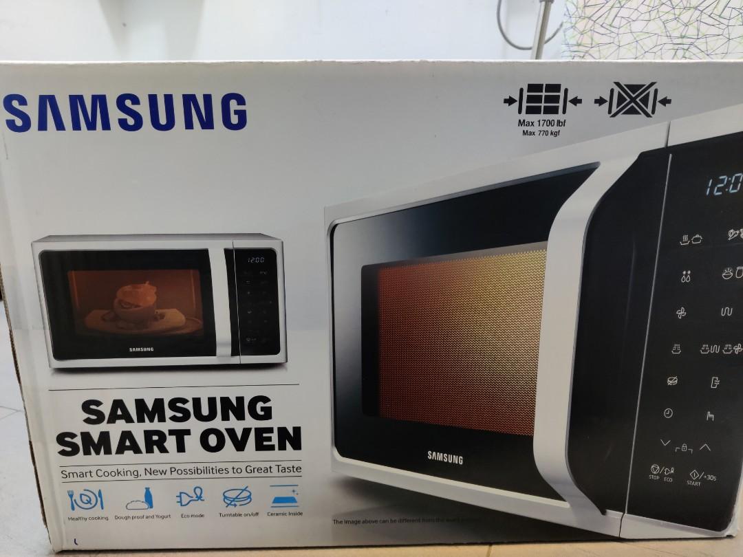 samsung smart oven microwave dough proof