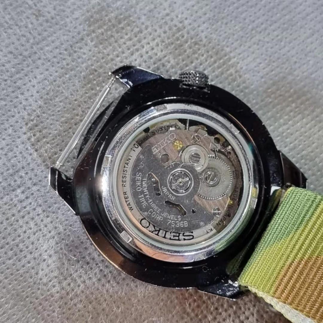 Seiko 5 Sports 7s36 automatic watch, Men's Fashion, Watches & Accessories,  Watches on Carousell