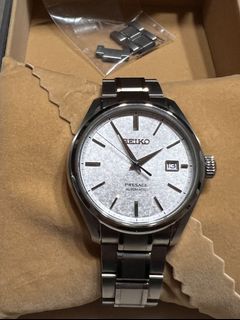 SEIKO AUTOMATIC PRESAGE SARX055 Titanium Made in Japan, Luxury, Watches on  Carousell