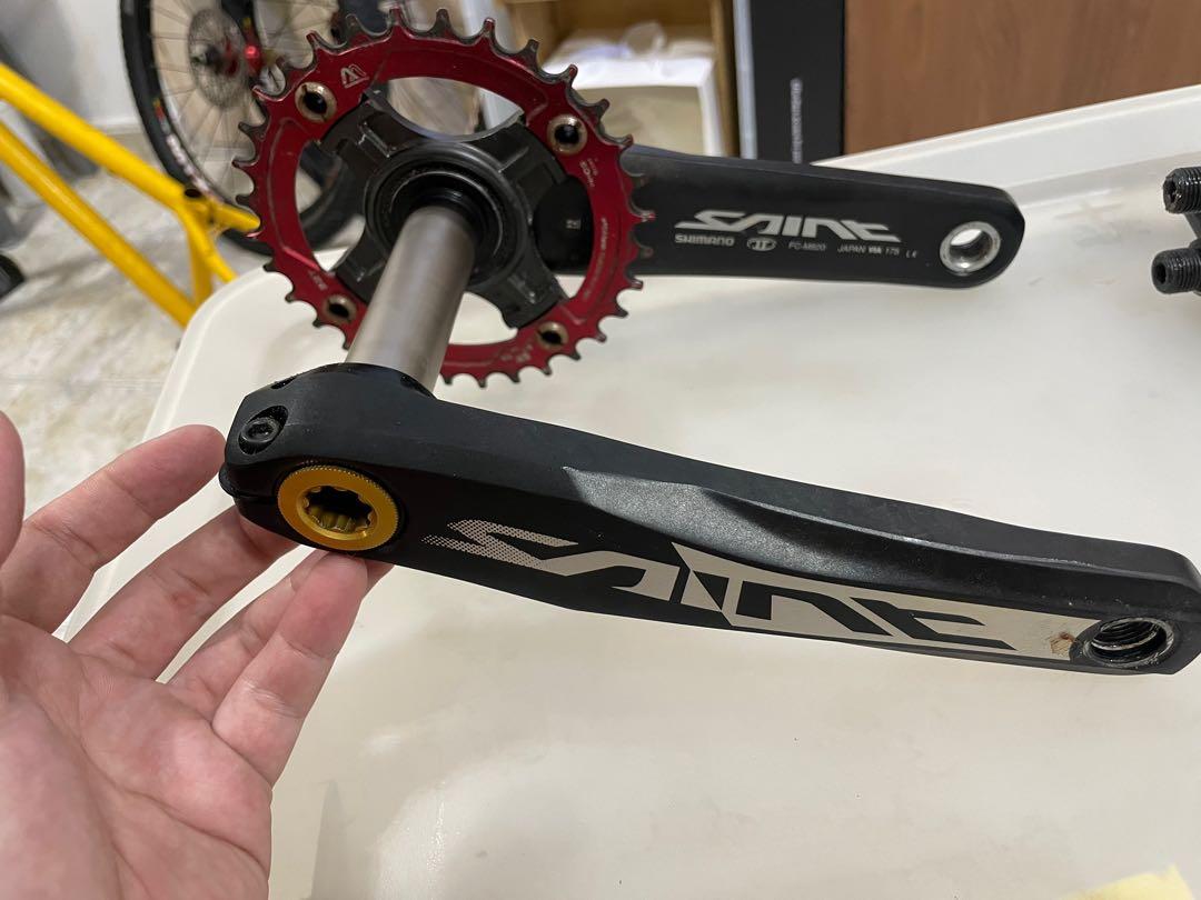 Shimano saint m820 best sale crankset