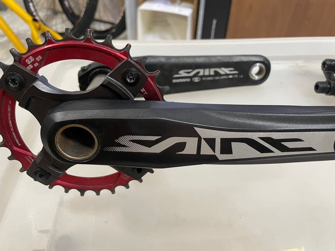 Saint m820 crankset best sale