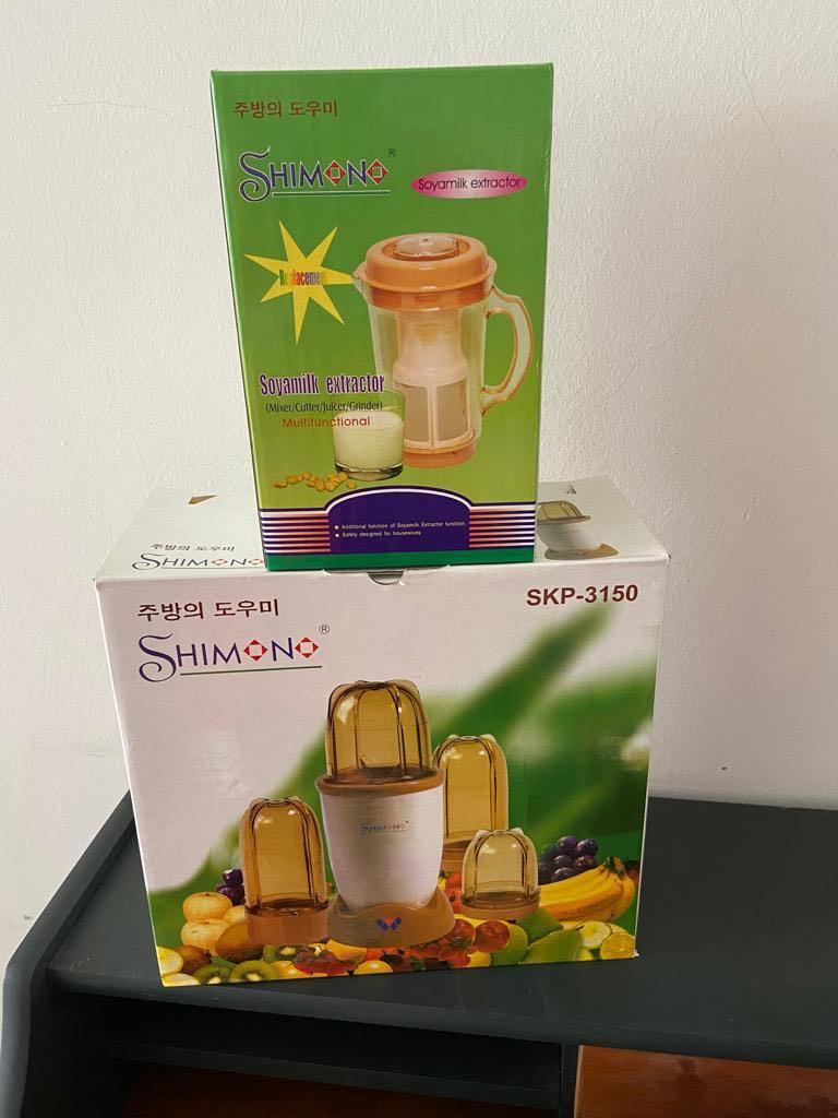 Shimono Blender and soymilk extractor, TV & Home Appliances, Kitchen Appliances, Juicers