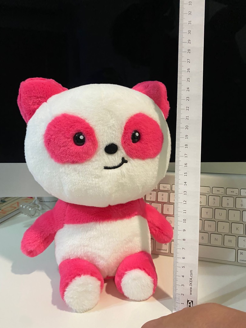 Signature Collection Pink panda plushie soft toy. Hobbies Toys