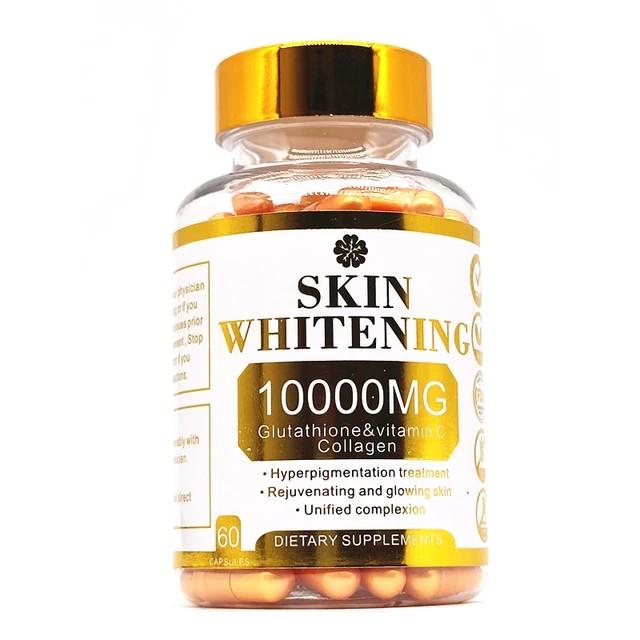 SKIN WHITENING GLUTATHIONE, 健康及營養食用品, 健康補充品, 健康補充品- 維他命及補充品- Carousell