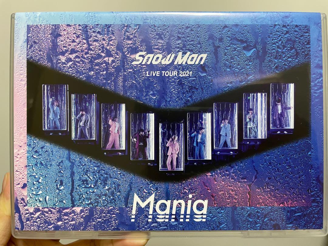 現貨】Snow Man LIVE TOUR 2021 Mania BD 通常盤, 興趣及遊戲, 音樂