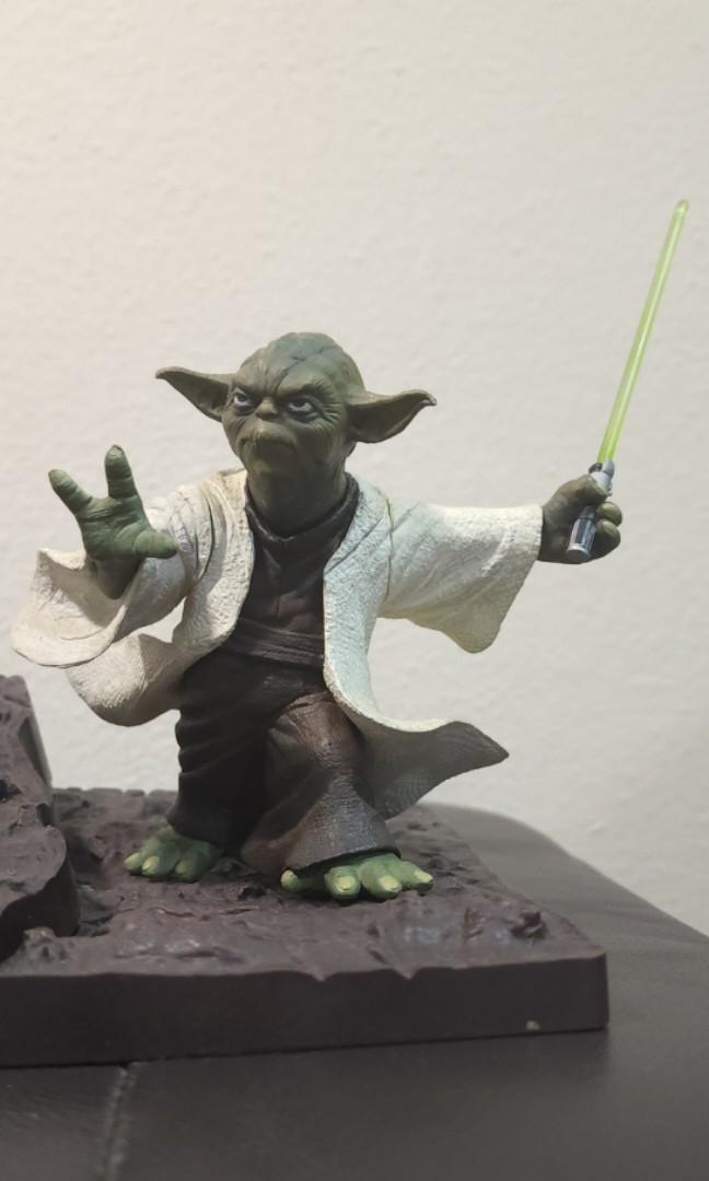 Star Wars Kotobukiya Mace Windu and Yoda, Hobbies & Toys, Memorabilia