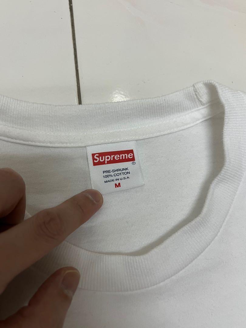 Supreme eternal tee white store