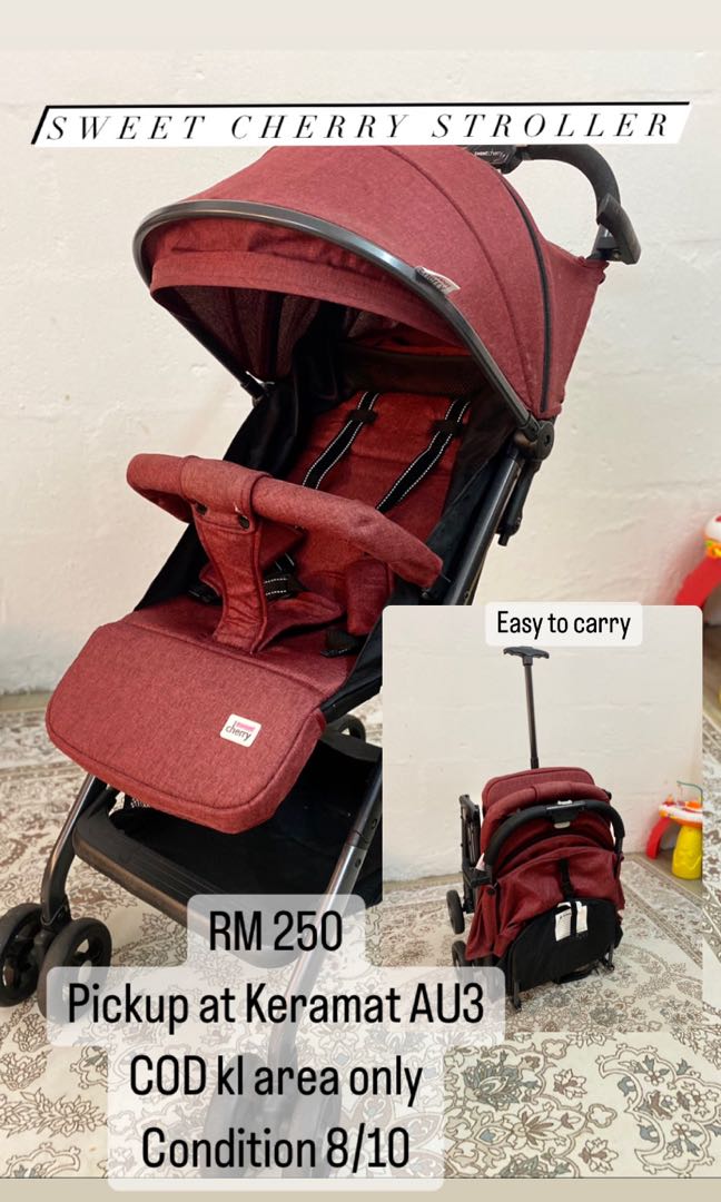 Sweet Cherry Sc686 T Bar Stroller Babies Kids Going Out