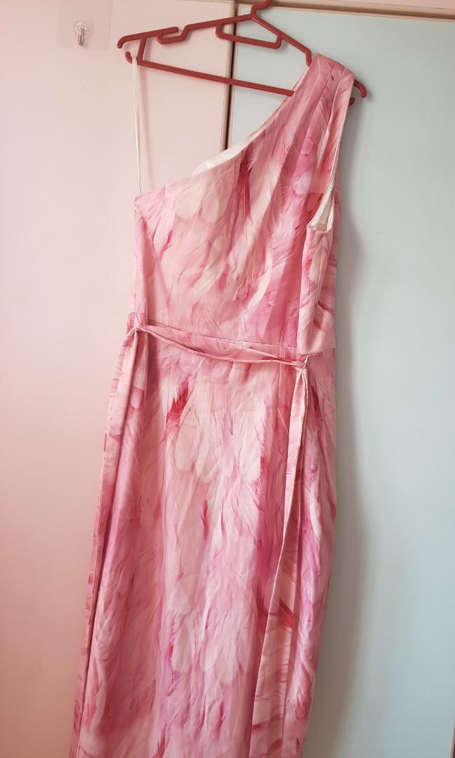 Ted baker affia pink dinner dress in size 3 Women s Fashion