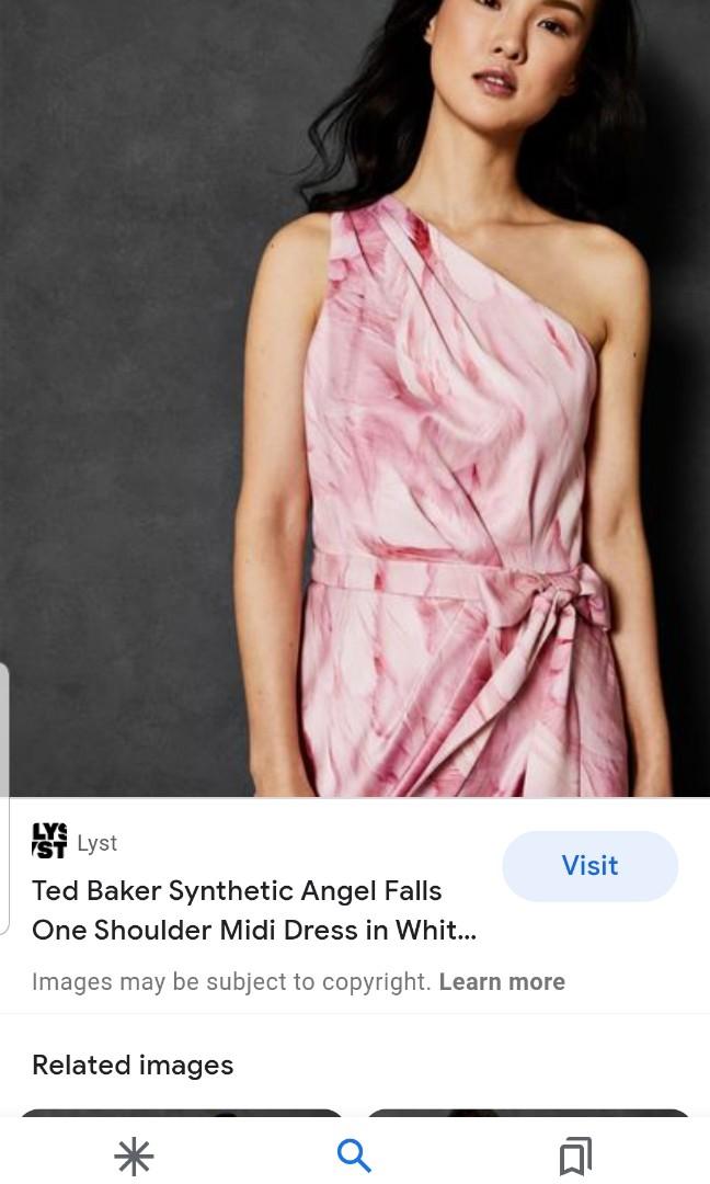 Ted baker affia pink dinner dress in size 3 Women s Fashion