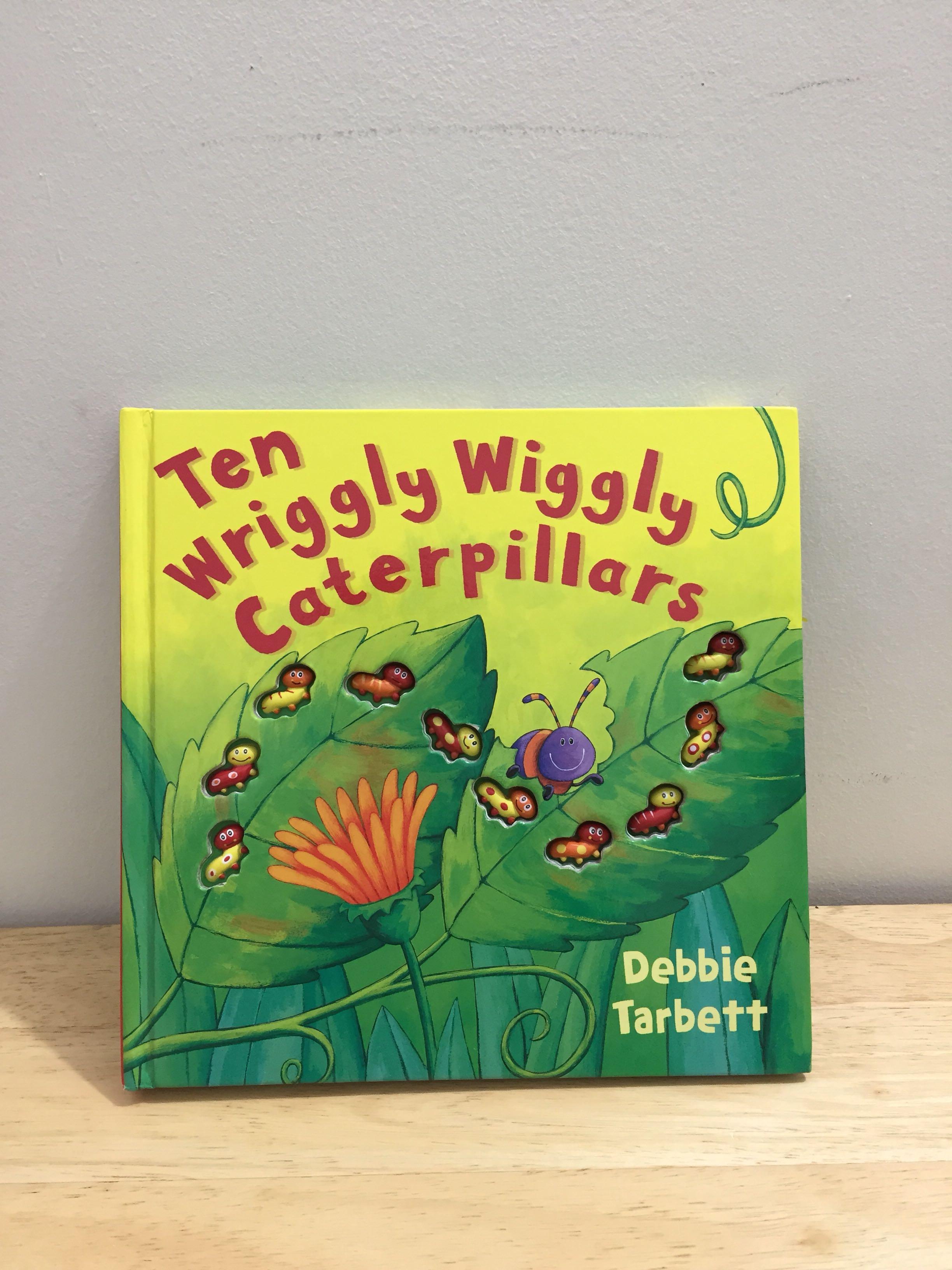 Ten wriggly wiggly caterpillar, Hobbies & Toys, Books & Magazines 
