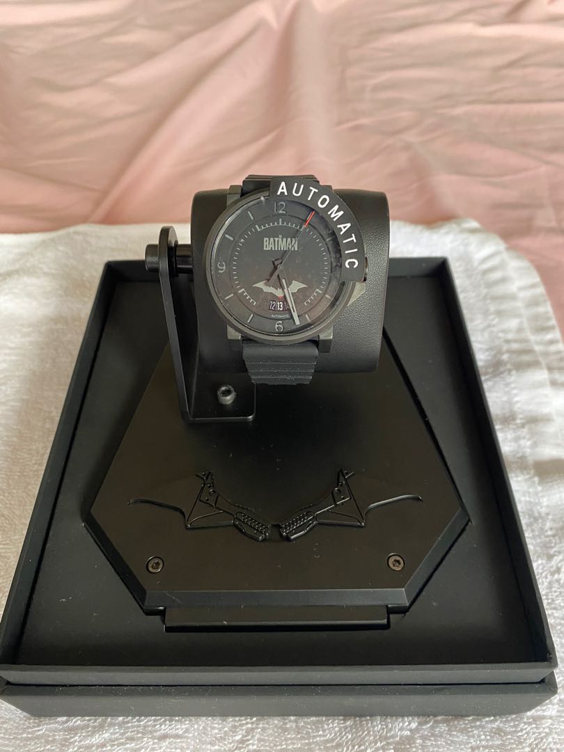 THE BATMAN x Fossil Limited Edition Watch + straps, Men's Fashion
