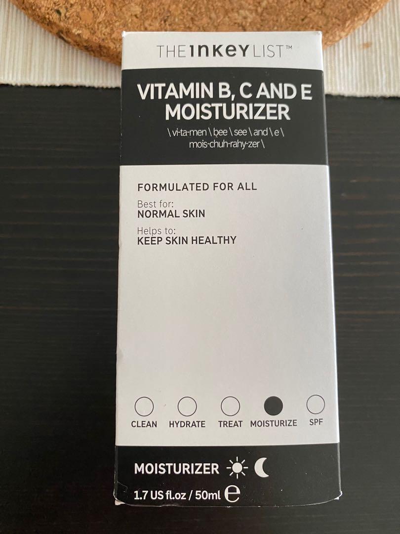 The Inkey List Vitamin B, C and E moisturizer, Beauty & Personal Care