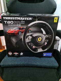 Thrustmaster T80 Ferrari Wheel (Complete Set)