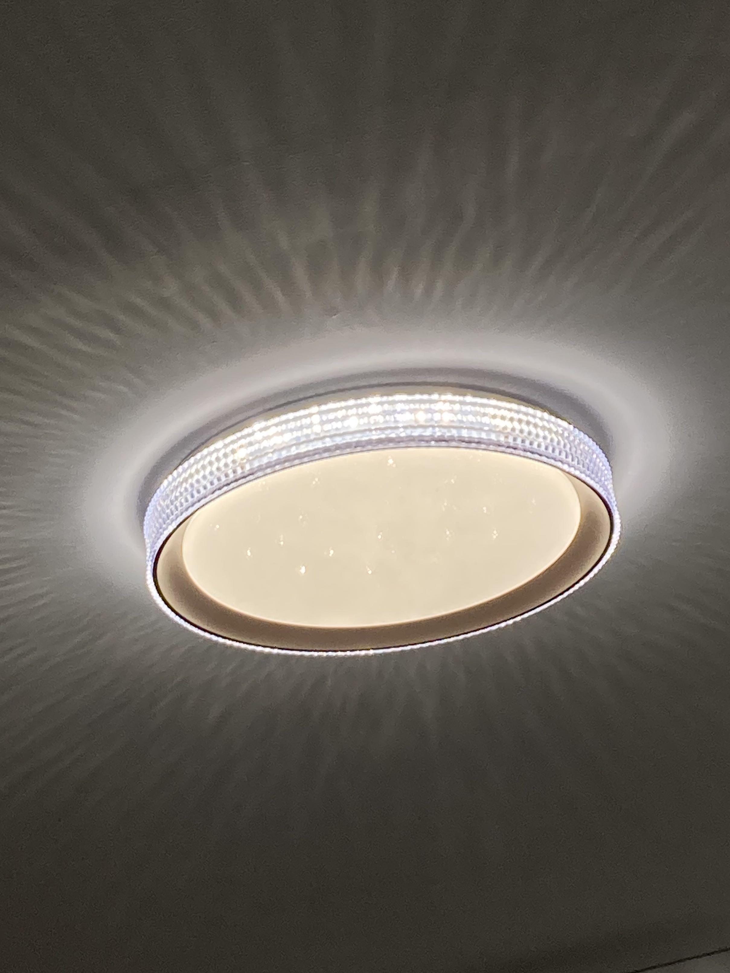 tricolor ceiling light (w/ 3 color selections!), Furniture & Home