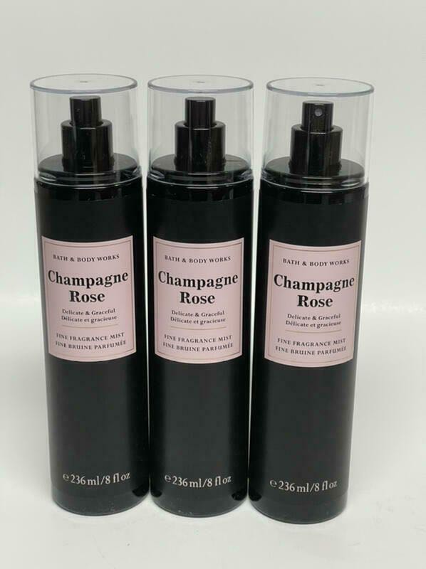 Champagne rose bath and on sale body works